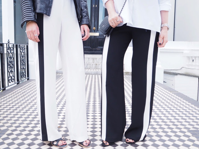 SIDE STRIPE TROUSERS - We Are Twinset