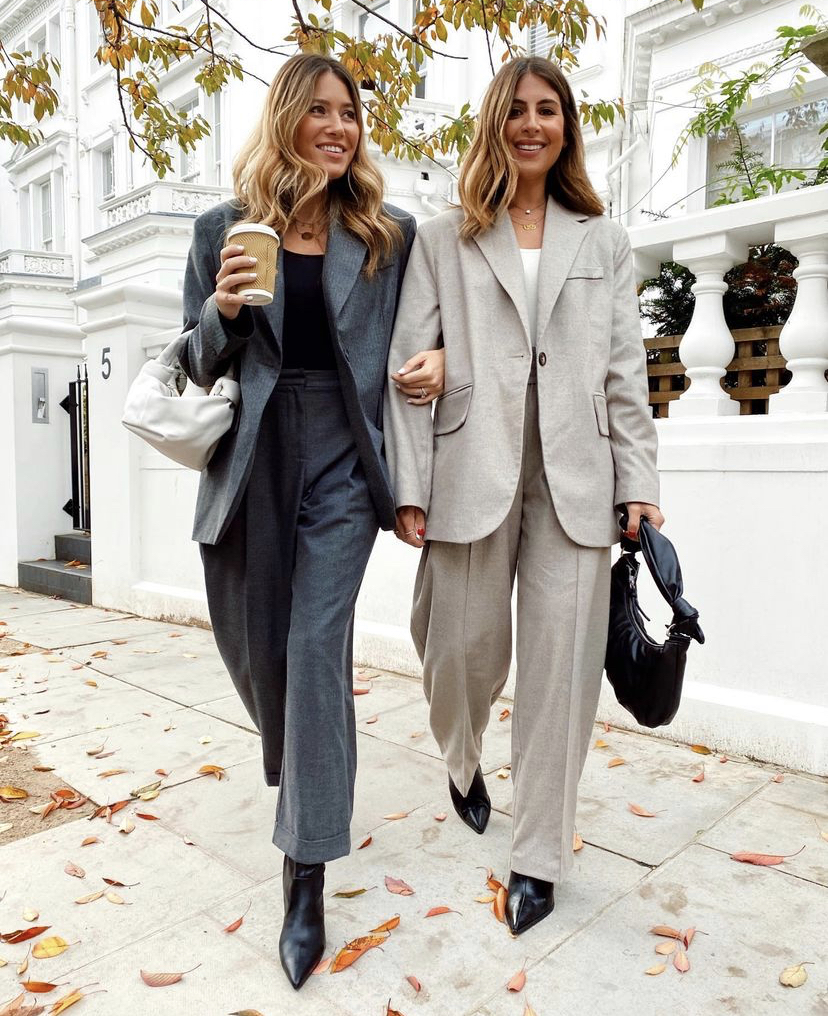 How To Wear A Trouser Suit With Style - Capsule Wardrobe Collection