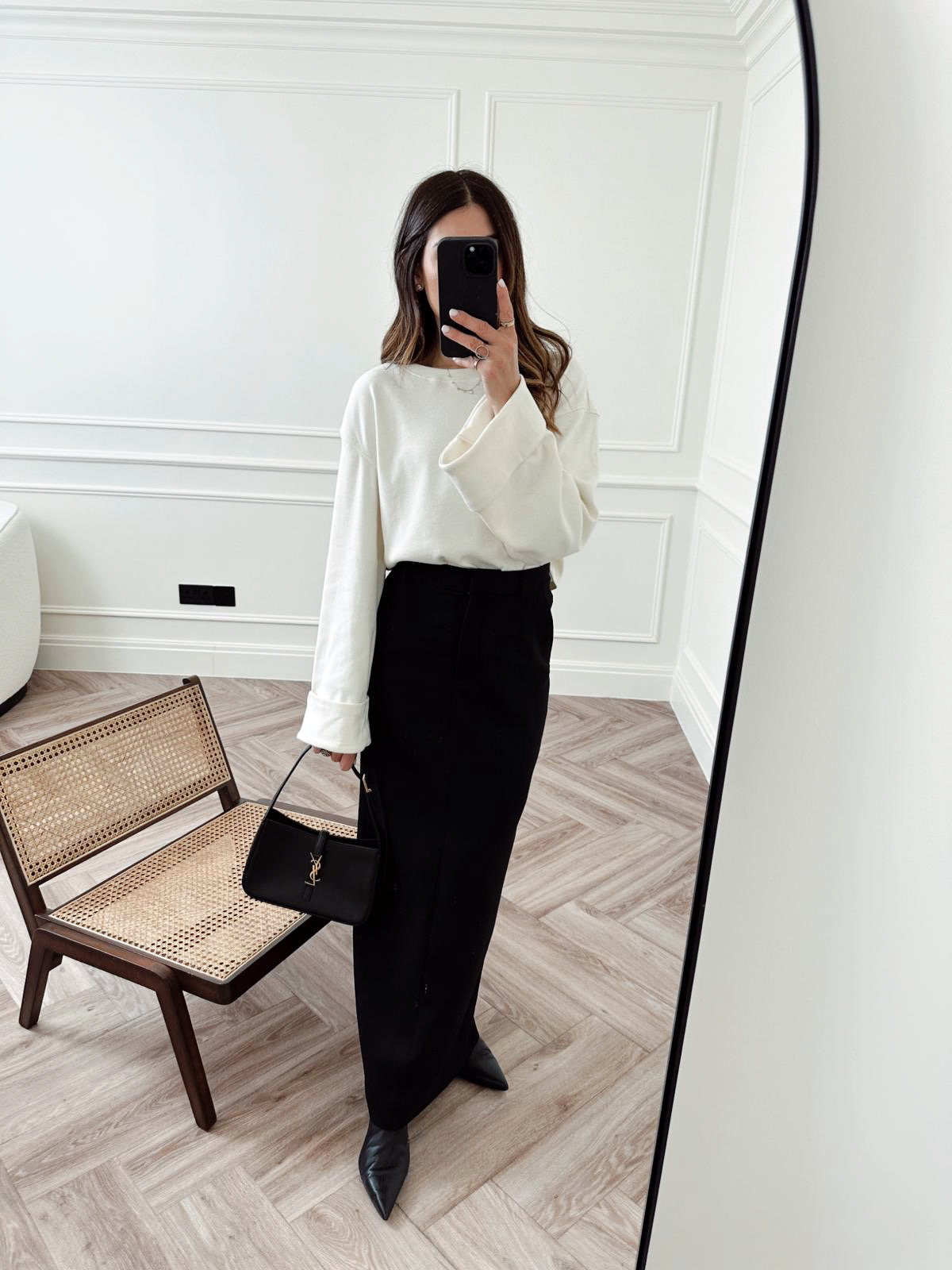 Business casual 2025 maxi skirt